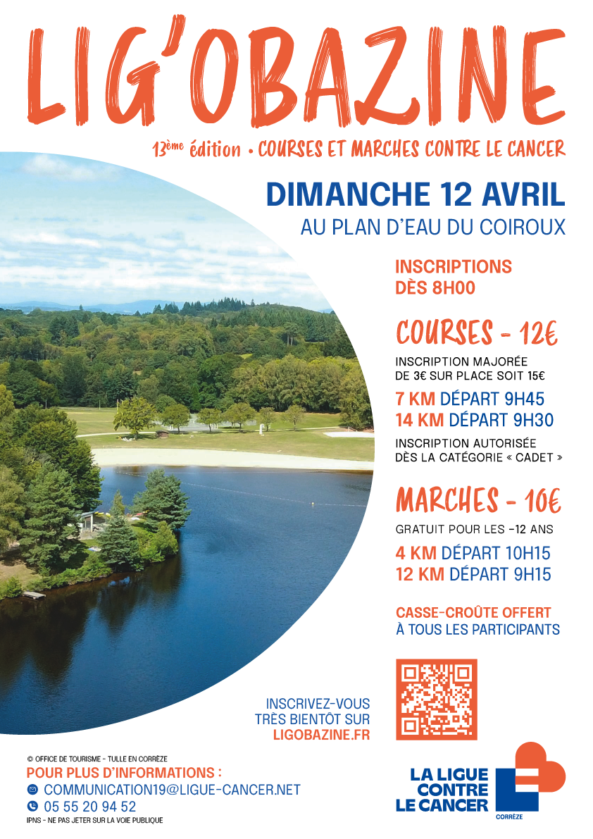 Affche de la Lig'Obazine 2026